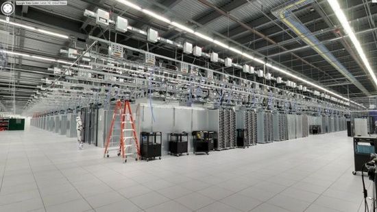 Google NC data center via Street View