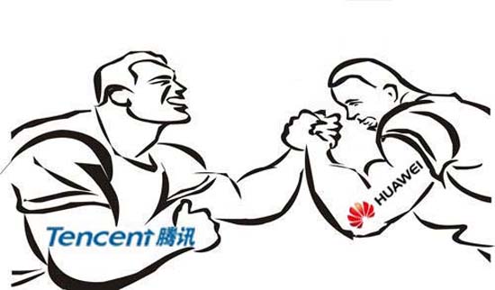 騰訊華為