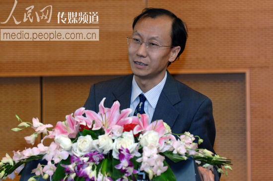 工業(yè)和信息化部電信研究院何寶宏 攝影/人民網(wǎng) 翁奇羽