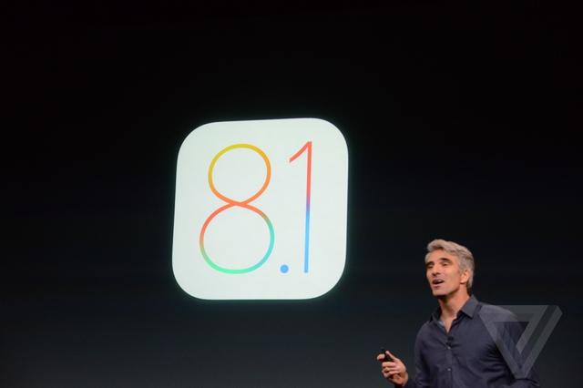 蘋果發(fā)布iOS 8.1 Apple Pay/iCloud相冊升級
