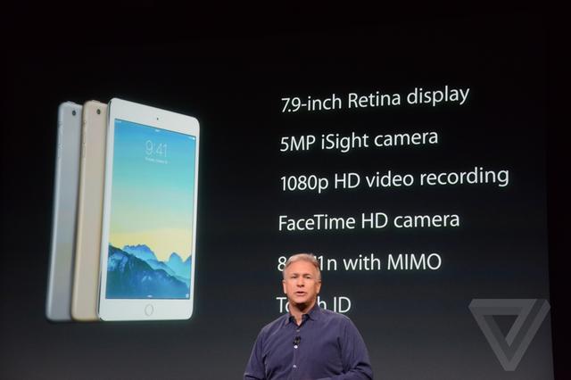 iPad mini 3發(fā)布 帶指紋識別399美元起