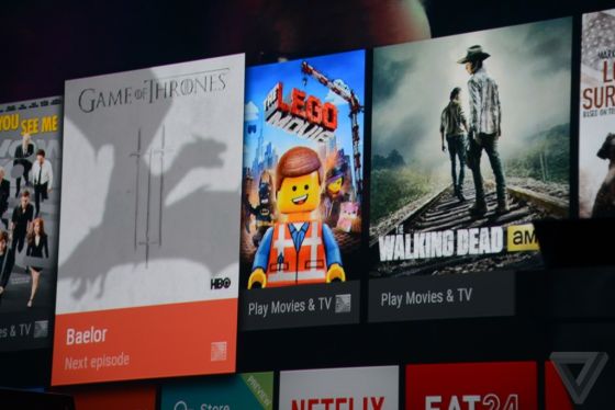 Android TV界面簡(jiǎn)潔直觀
