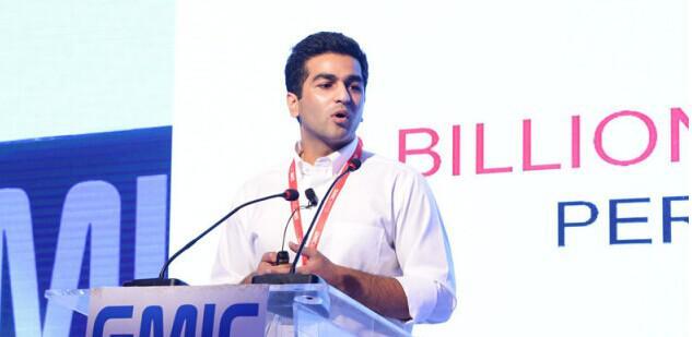 Hike Messenger聯(lián)合創(chuàng)始人兼CEO Kavin Mittal Bharti（騰訊科技配圖）