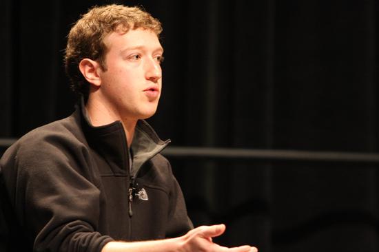 Facebook CEO馬克·扎克伯格(Mark Zuckerberg)