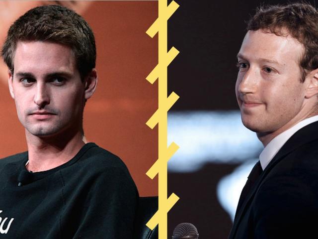 Facebook與Snapchat較量不止 緊張關系加劇