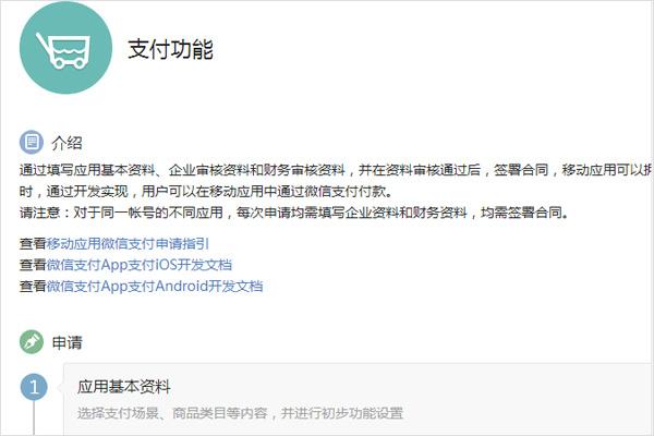 支付功能介紹