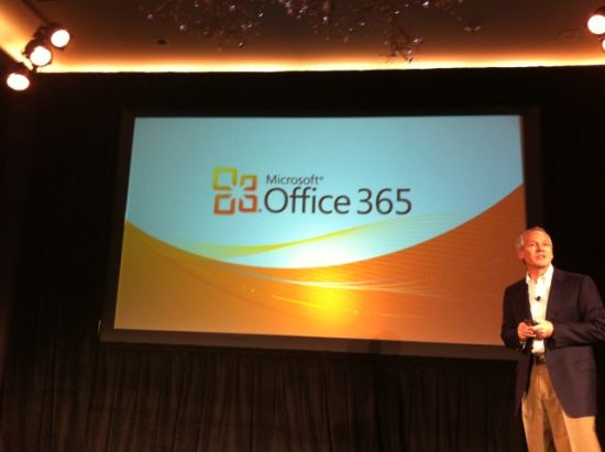 微軟發(fā)布Office 365云計算辦公軟件套裝