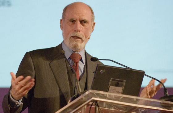 谷歌首席互聯(lián)網(wǎng)布道師文特·瑟夫(Vint Cerf)
