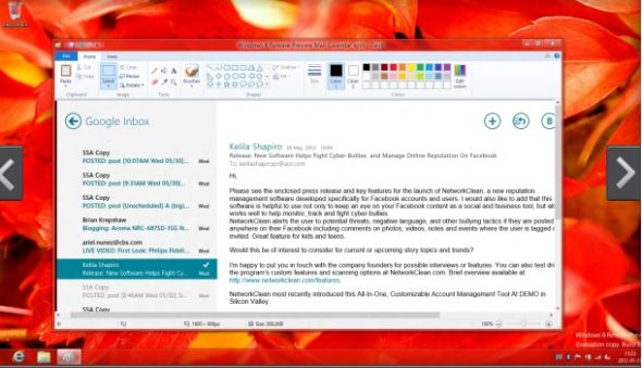 圖注五：微軟計劃為Windows 8桌面模式提供半透明的Aero玻璃視窗，但目前尚未推出。微軟也并未透露將在何時發(fā)布。
