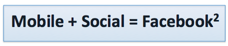 移動(dòng)+社交=Facebook的平方