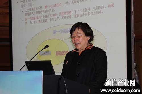 工業(yè)和信息化部科技司副巡視員代曉慧