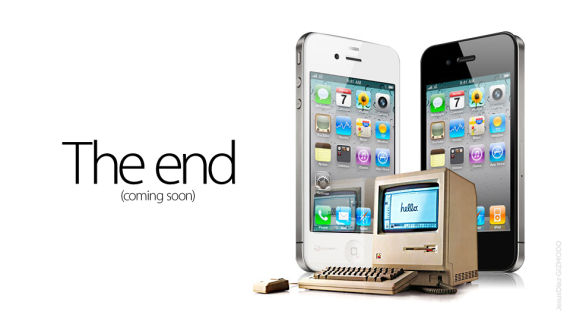 國外媒體惡搞圖，蘋果下款產(chǎn)品：The End of Mac