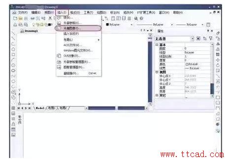 在CAD中用圖片直接描繪圖形 在CAD中用圖片直接描繪圖形