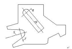 CAD中繪制垂線和斜線的辦法4844.png