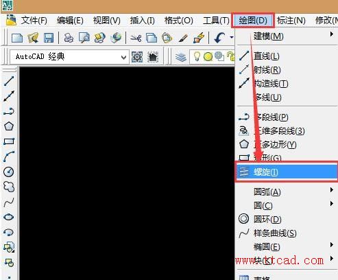 CAD如何繪制帶螺紋的圖形 CAD如何繪制帶螺紋的圖形