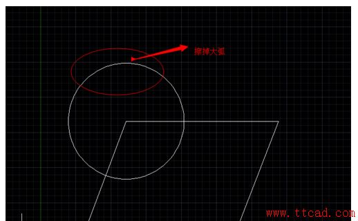 CAD怎么選擇性的擦掉一段線