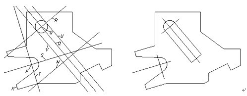 CAD中繪制垂線和斜線的辦法4791.png