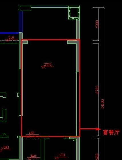 室內(nèi)設計CAD教程4：CAD客餐廳吊頂怎么畫？