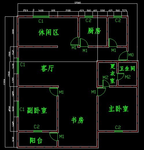 AutoCAD繪制室內平面圖的步驟