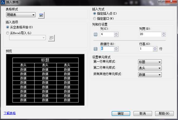 表格的創(chuàng)建、調(diào)整與文字的編輯