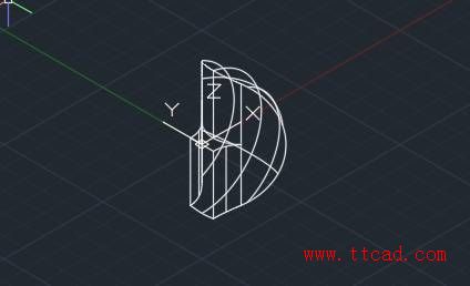 用AutoCAD2017三維建?；@球