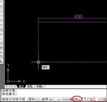在CAD怎樣通過比例來修改尺寸