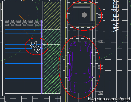 浩辰CAD_2017提取輪廓線、制作圖塊遮擋效果