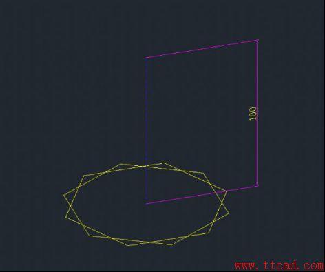 CAD中對(duì)稱拉伸的小技巧