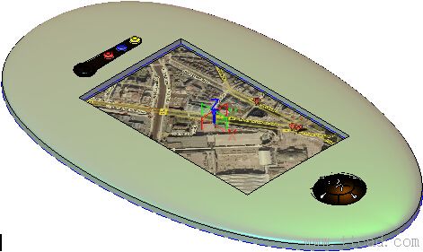 中望3D設(shè)計(jì)GPS外殼