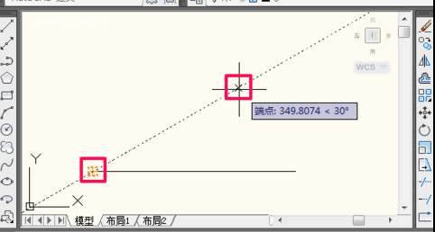 CAD畫(huà)角度的方法