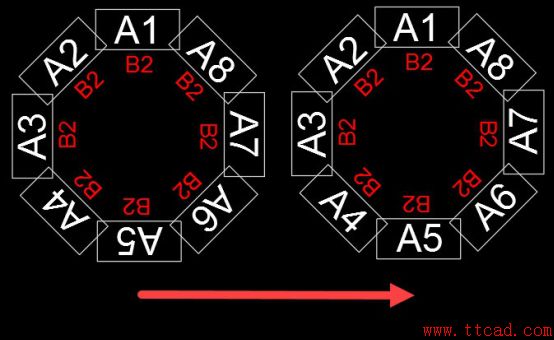 CAD中如何將多個(gè)文字一次性旋轉(zhuǎn)為可讀方向
