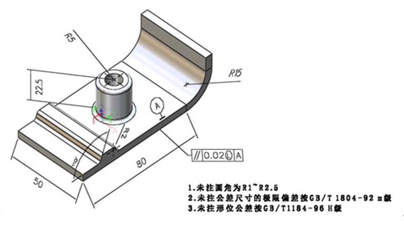 中望3D2016：PMI標(biāo)注信息全面，直接出圖高效準(zhǔn)確