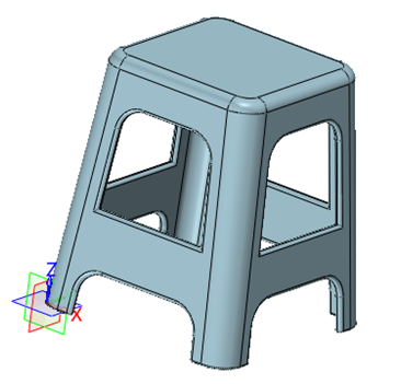 使用中望3D進(jìn)行凳子設(shè)計(jì)