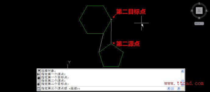 CAD中如何讓兩個圖形對齊？對齊ALIGN命令怎么用？