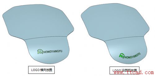 中望3D纏繞功能，巧妙實(shí)現(xiàn)LOGO沿弧放置