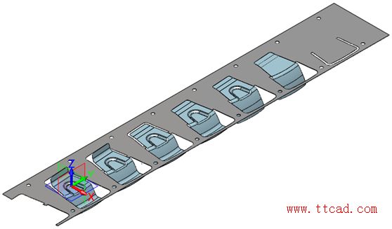 使用中望3D進(jìn)行料帶設(shè)計(jì)（2）
