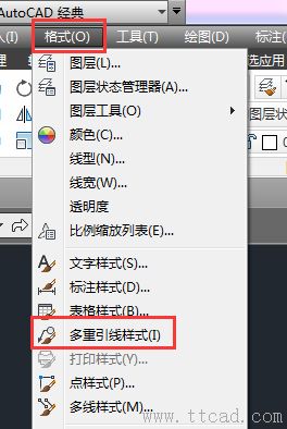 CAD多重引線標注的箭頭符號如何設(shè)置