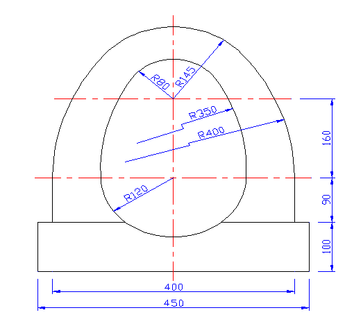 AutoCAD建筑類練習(xí)圖練習(xí)題