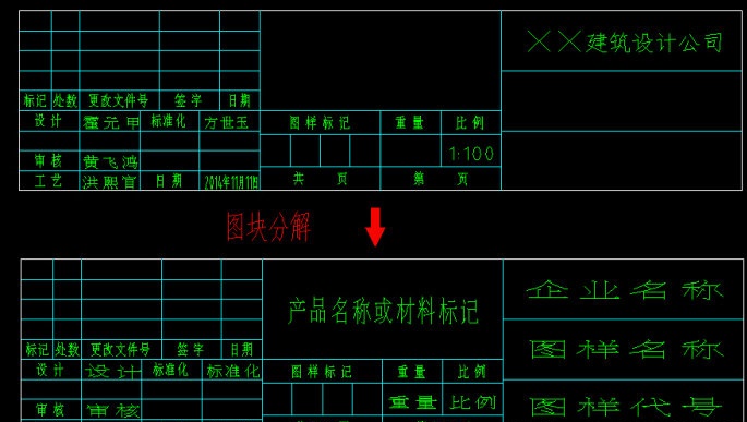 如何將CAD圖塊中的屬性文字分解為普通文字？