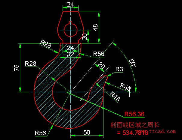 天天精選CAD繪圖實例及解答（122)