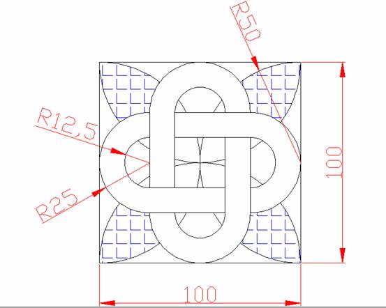 AutoCAD建筑類練習(xí)圖練習(xí)題