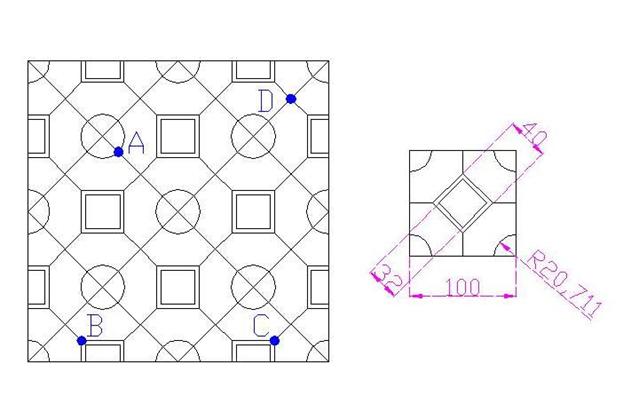 AutoCAD建筑類練習(xí)圖練習(xí)題