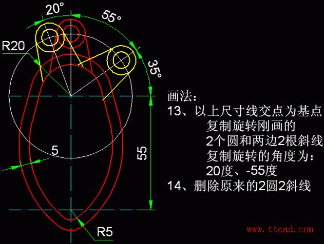 天天精選CAD繪圖實(shí)例及解答（119)