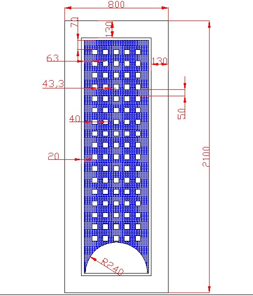 AutoCAD建筑類練習(xí)圖練習(xí)題