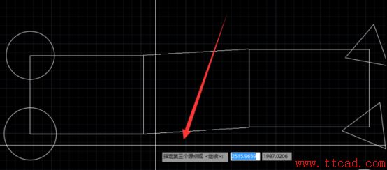 CAD中將兩份圖紙拼接成一張圖紙