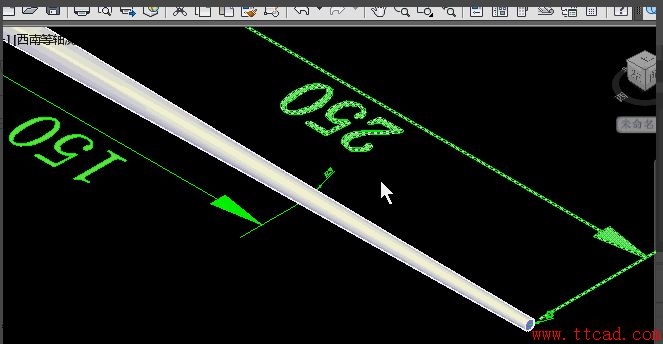 利用AutoCAD2018建立筷子模型 利用AutoCAD2018建立筷子模型