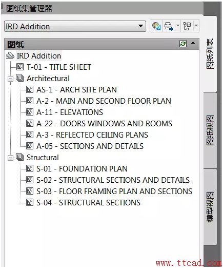 AutoCAD2018圖紙集管理器