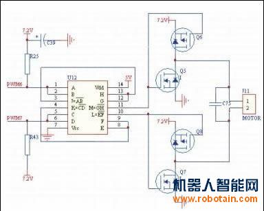 MOS管構(gòu)成的H橋電路