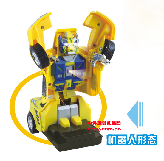 實豐玩具出品的遙控變形機器人