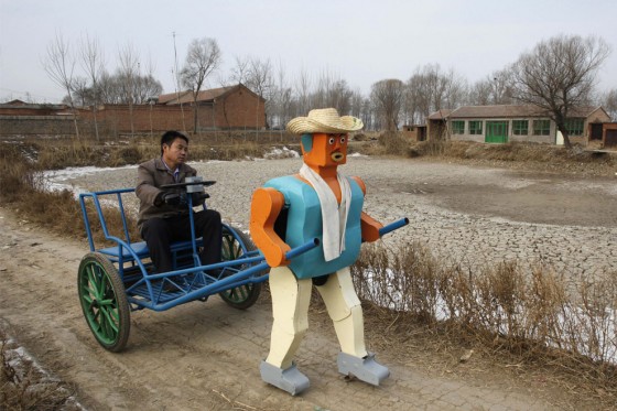 拉車機器人